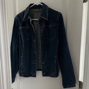 Classic Dark Blue Denim Jacket